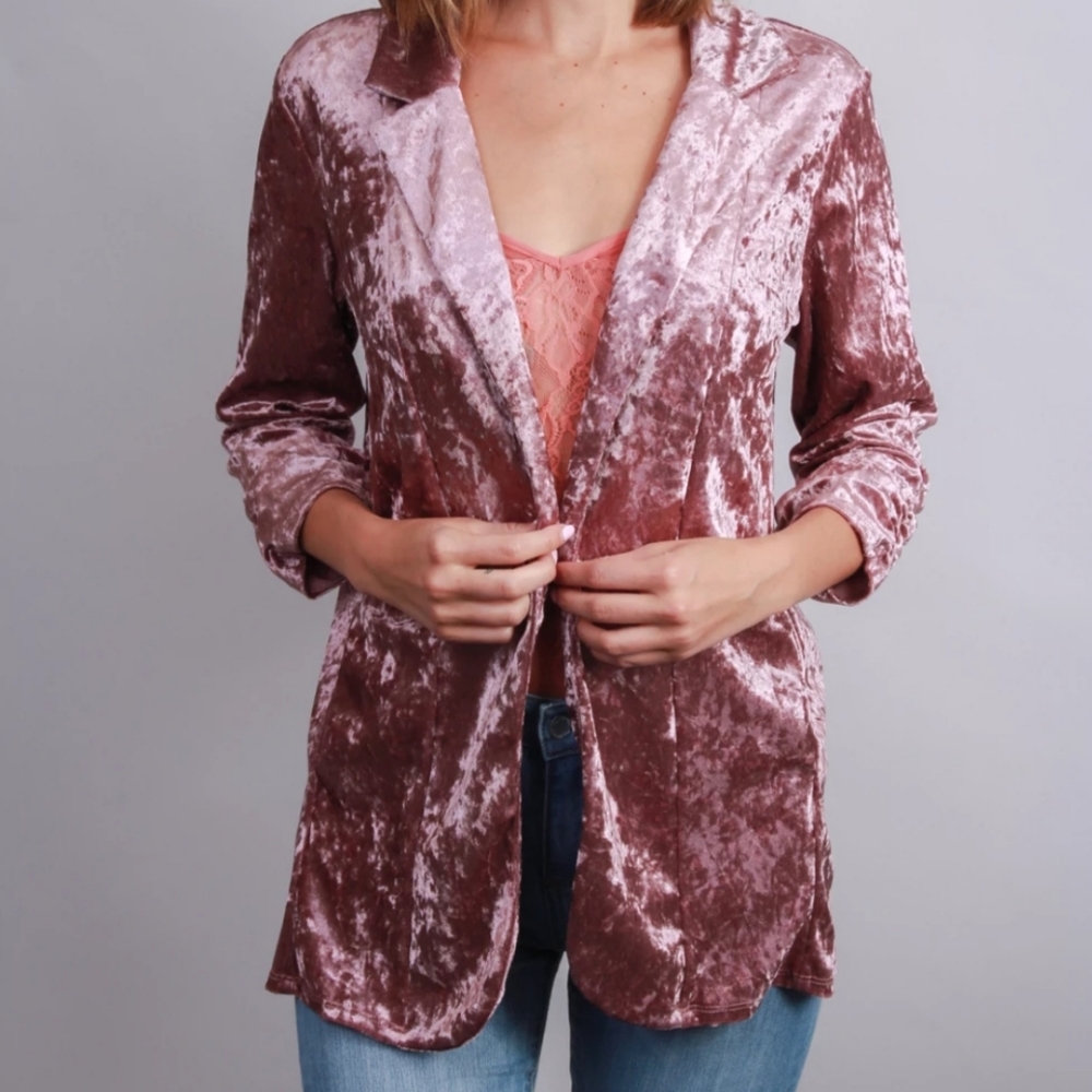 ●VELVET BLAZER●